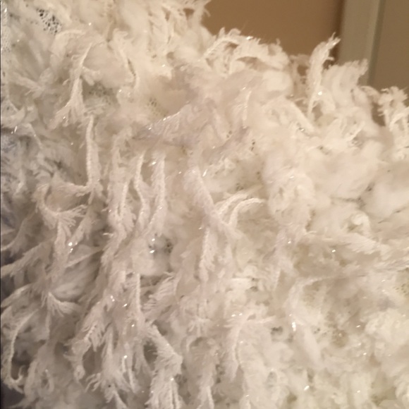 Cream “eyelash” jacket with quilted lining - Picture 4 of 5